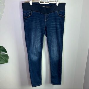 Old Navy Maternity Rockstar Super Skinny Low Front Panel Denim Jeans Size 6